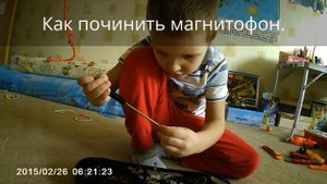 Как починить магнитофон.