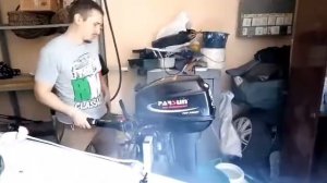 Запуск PARSUN T15 BMS после зимы. Мотор простоял 3 года.