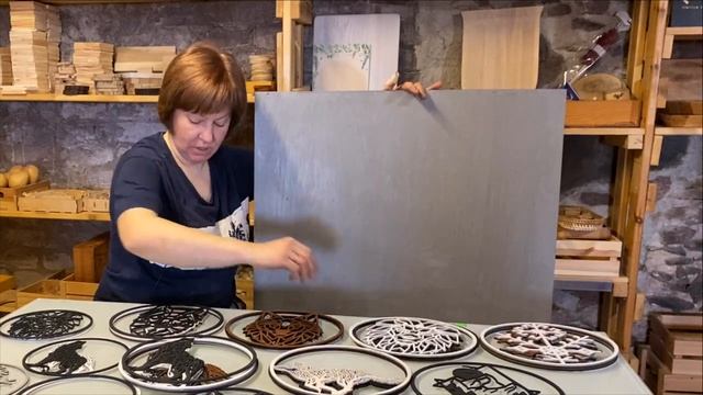 Настенные декоры на лазерном станке смотреть онлайн