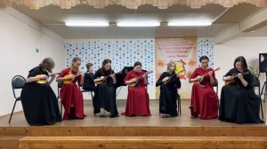 С. Федоров Фантазия на тему Г. Пономаренко «Оренбургский пуховый платок»