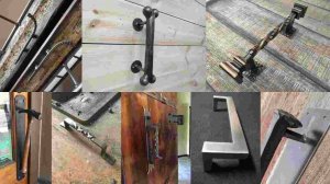 Rebar door handle design ideas