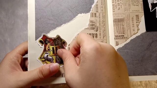 Harry Potter Journaling / Scrapbooking | Relaxing смотреть онлайн
