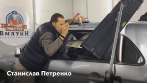 Удаление #вмятин после #града на Mitsubishi ASX