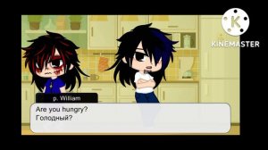If Michael gets hungry at night/Past William and Michael Afton(Father-son moment)(My AU)🇺🇸/🇷🇺