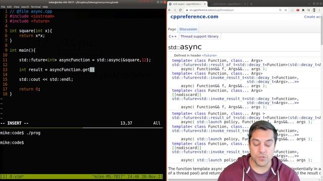 std::future and std::async in Modern cpp | Introduction to Concurrency in C++