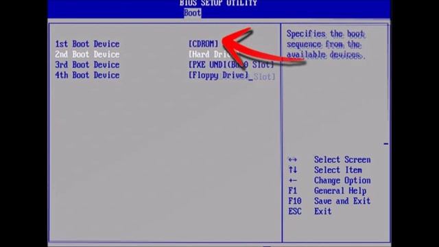Как загрузить компьютер с компакт диска смотреть онлайн