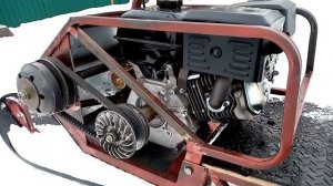 Гусеничный снегокат. с ВАРИАТОРОМ