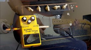 Boss SD-1 SUPER OverDrive | Stratocaster demo