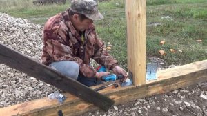 Как я строю гараж часть 1.