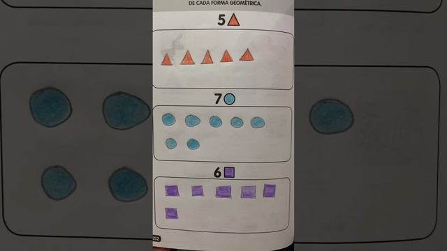 Dibuja la cantidad indicada de cada forma geométrica ⭐️Actividad Bíblica ⭐️