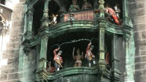 Das Glockenspiel am Neuen Rathaus München