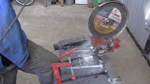 Торцовка по металлу из хлама!