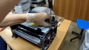 #41 Принтер Samsung SCX-4100 не берет бумагу | Замена ролика захвата | Полная разборка