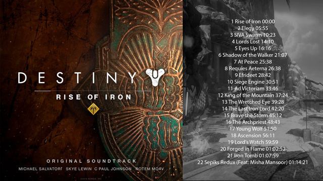 Destiny: Rise Of Iron Original Soundtrack