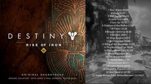 Destiny: Rise of Iron Original Soundtrack