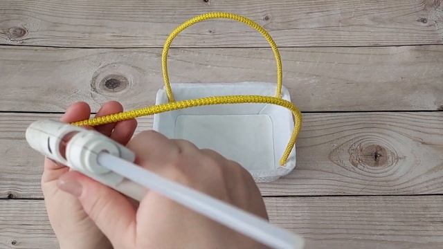 УДИВИТЕЛЬНАЯ ИДЕЯ из ВЕРЕВКИ и ПЛАСТИКОВОГО ЛОТКА. Корзина своими руками. DIY crafts ideas#Recycle.