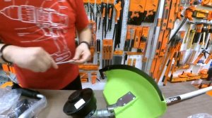 Быстрая сборка электрического триммера Redverg RD-EB207