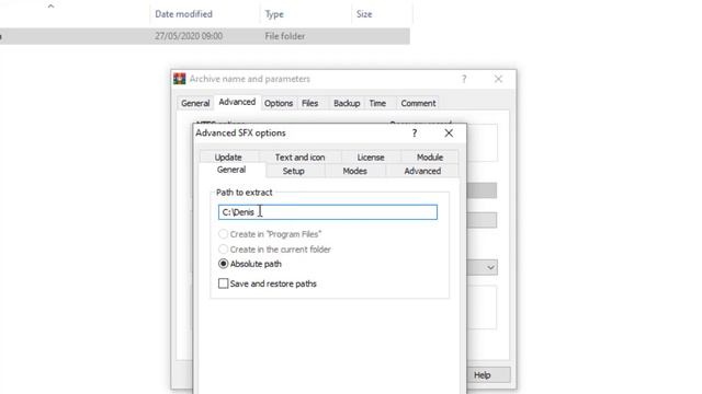 How to create an SFX archive смотреть онлайн