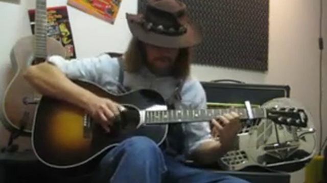 Chump Man Blues - Blind Blake - Gibson L00 Blues King - Ariberto Osio смотреть онлайн