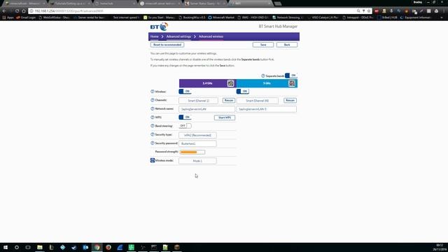 How to Port Forward a BT Smart Hub (Hub 6) for a Minecraft Server and get faster Wireless смотреть онлайн