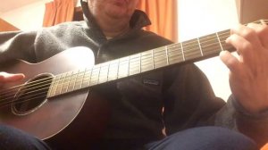 Gentle Blues - original instrumental - acoustic parlor guitar Baton Rouge X11C/P-SCR
