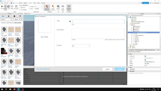 Урок 7 как поменять анимацию игроку в Roblox studio смотреть онлайн