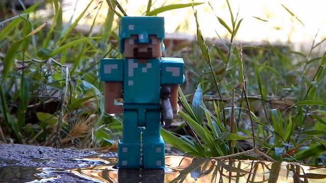 ALS Ice Bucket Challenge - Minecraft Steve