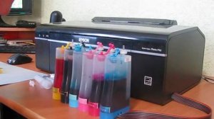 Принтер EPSON Stylus Photo P50 - заправка краски