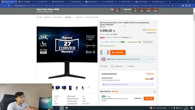 En İyi Oyuncu Monitör Tavsiyeleri! | Fiyat Performans Monitör Rehberi | 2024 смотреть онлайн