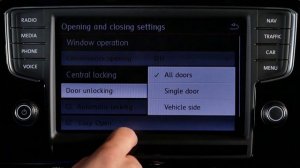 Car Lock and Unlock - Easy to understand | Volkswagen