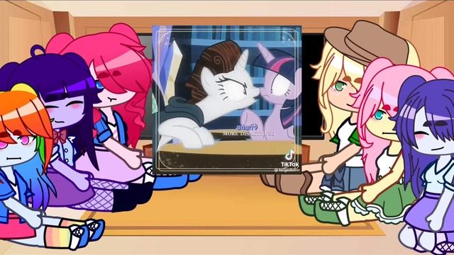 MLP Equestria Girls React To OG MLP || GC смотреть онлайн