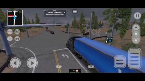 Transporting Mini Box Trailer During Heavy Rainfall 🌧️ Truck Simulator Pro 3 Gameplay In Ultra HD