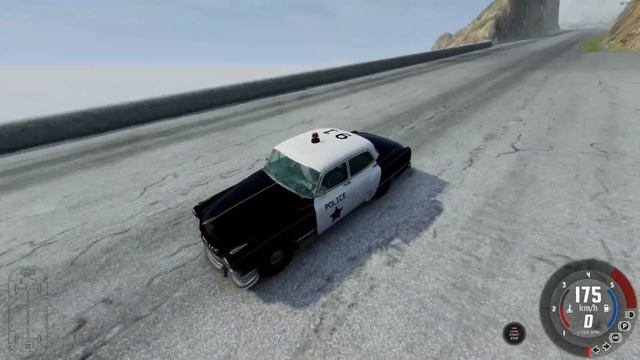 КРАШ ТЕСТ МАШИН С ВЫСОКОЙ ГОРЫ В Beamng.drive
