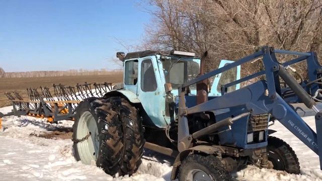 Борона навесная самодельная на МТЗ. Своими руками Испытание смотреть онлайн