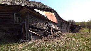 Заброшенная деревня в лесной глуши.Брошенные дома с электричеством.Заселяйся хоть сейчас.ч 2