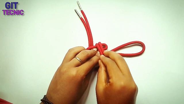 A Beautiful Knot Design Like As butterfly | Knot Tutorial Made By Git Tecnic смотреть онлайн