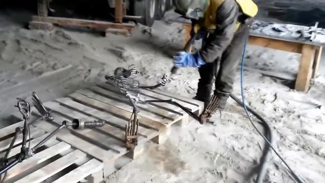 "Процесс Пескоструйной очистки" смотреть онлайн