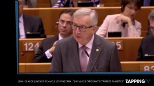 Jean-Claude Juncker s'emmêle les pinceaux " J'ai vu les dirigeants d'autres planètes "