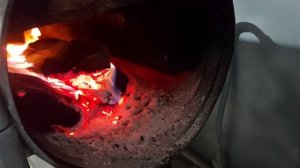 буржуйка печка балон из под фреона