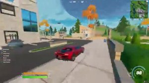 FERRARI GAMEPLAY | FORTNITE (credit: @FNinformation)