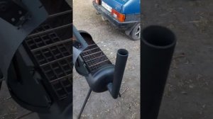 Мангал из пропановского баллона
