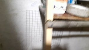 уборка в курятнике и запускаю дрожжи в подстилку.avi