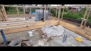 Дом из опилкобетона монолита. Часть 8.mp4