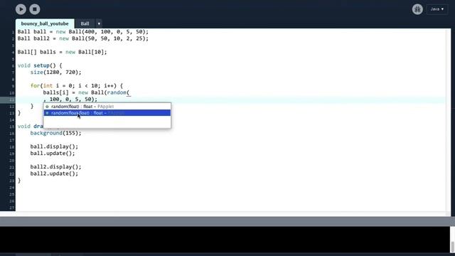 Processing tutorial - 18 - Using Arrays in Processing
