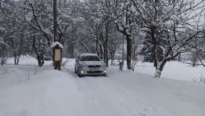 Škoda Octavia А5 подъём в горку c ASR и ASR off