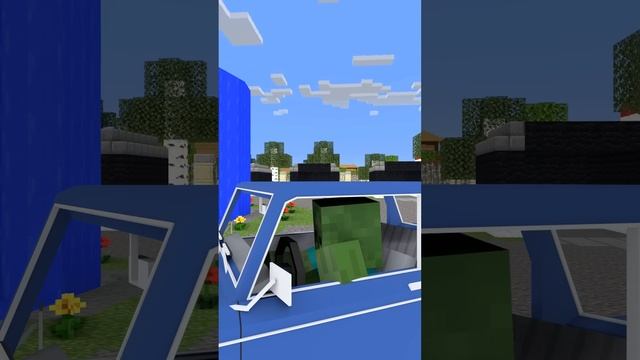 Zombie Girl has an affair - Minecraft Animation