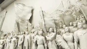 3D модель горельефа скульптора Евгения Вучетича в Центральном павильоне ВДНХ, г. Москва