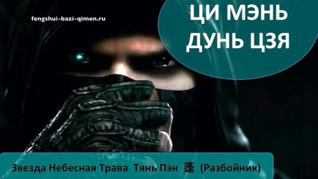 #65 Звезда Небесная Трава, Тянь Пэн, 蓬, (Разбойник) l Ци Мэнь Дунь Цзя