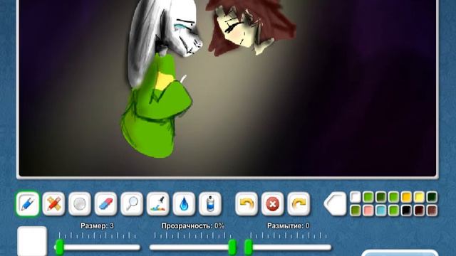 Asriel & Frisk | ДоРисуй. смотреть онлайн