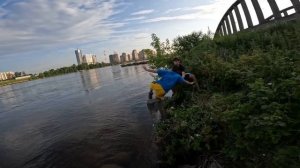 Опасный Паркур Челлендж над водой⚠️ | Паркур от первого лица | Неудачный Паркур